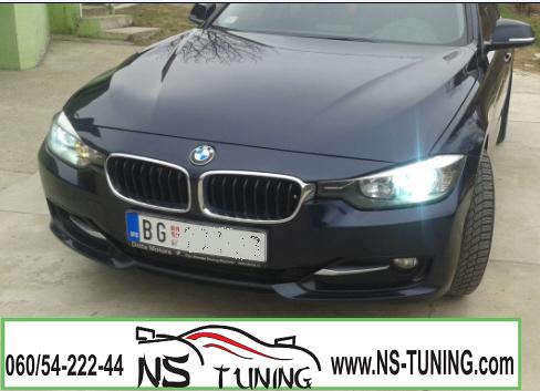 BMW F30 XENON svetla PHILIPS sijalice ugradnja